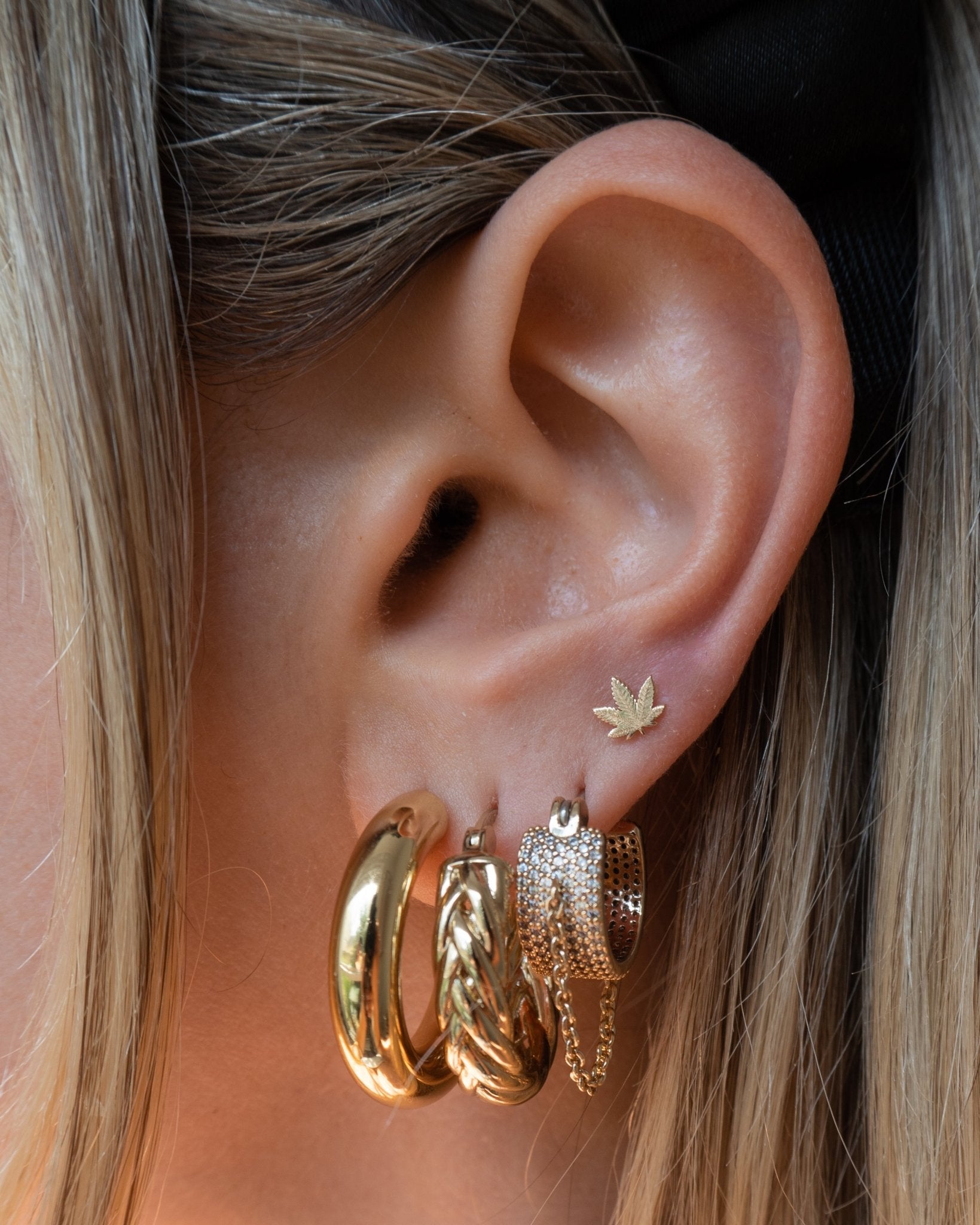 Harper earrings – five and two jewelry