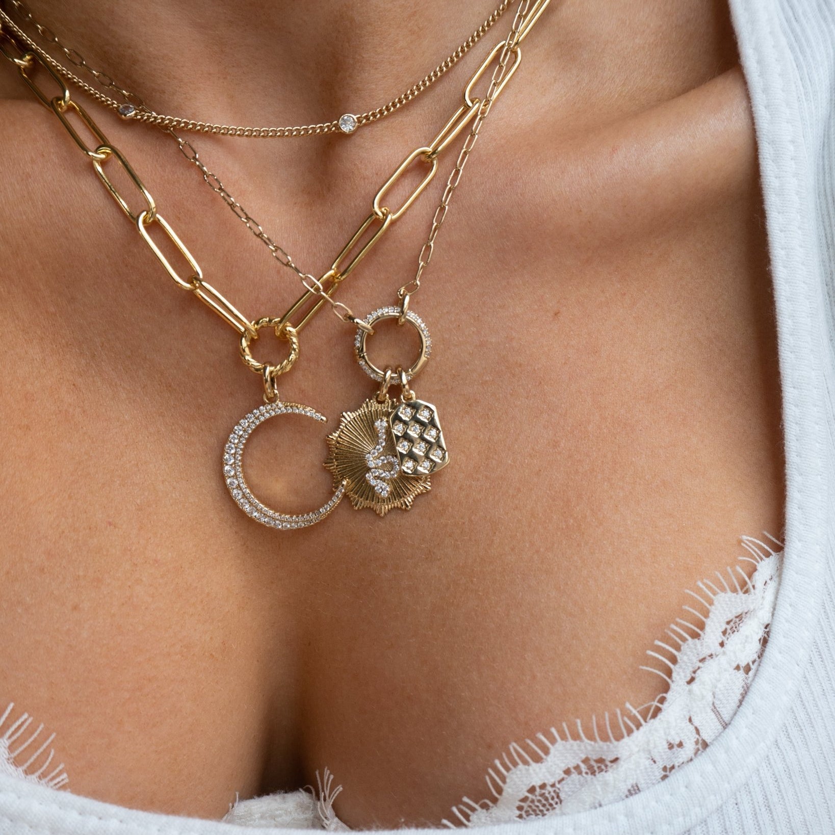 Tinsley charm - five and two jewelry